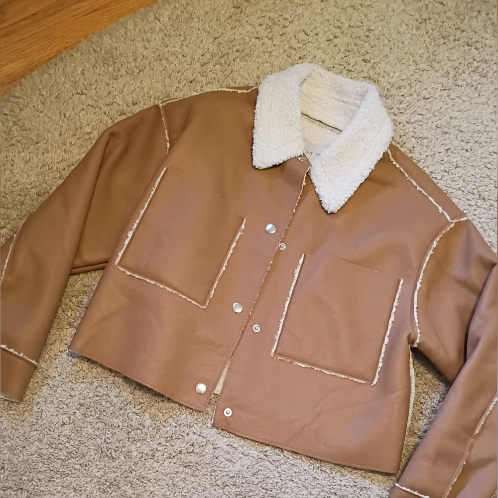 Roolee Brand I’ll Never Know Sherpa Jacket - Peru / S